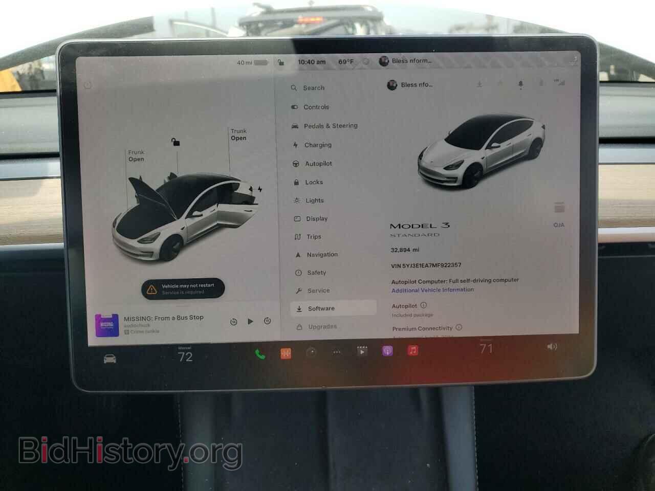 2021 TESLA MODEL 3 - VIN: 5YJ3E1EA7MF922357 - Photo 9