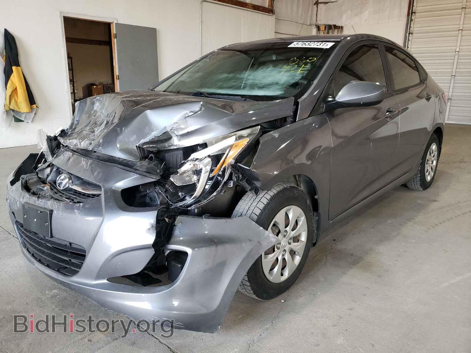 2016 HYUNDAI ACCENT - VIN: KMHCT4AE2GU079983 - Фото 2