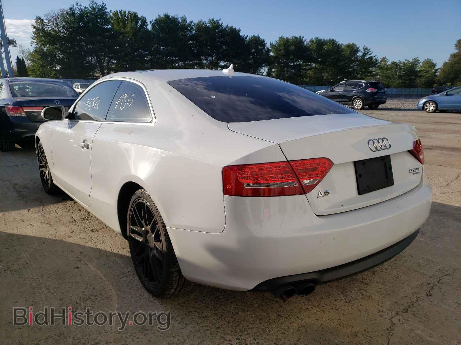 2012 AUDI A5 - VIN: WAULFAFR5CA010378 - Фото 3