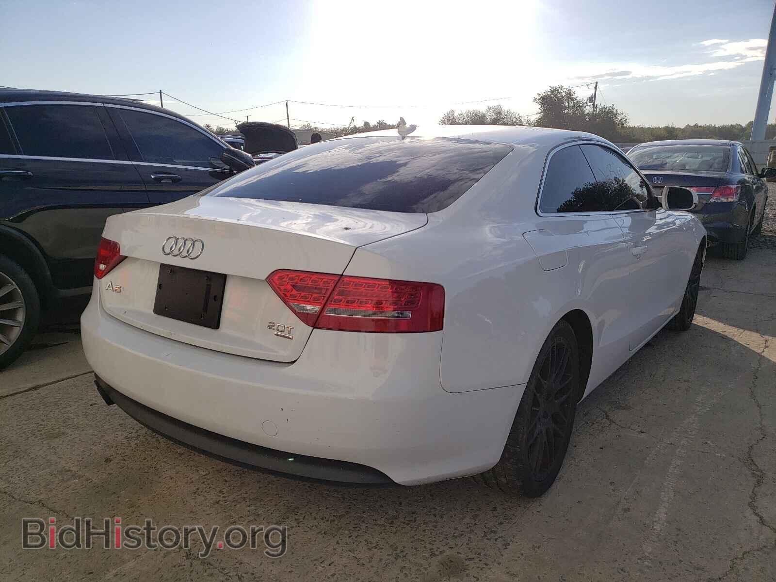 2012 AUDI A5 - VIN: WAULFAFR5CA010378 - Фото 4