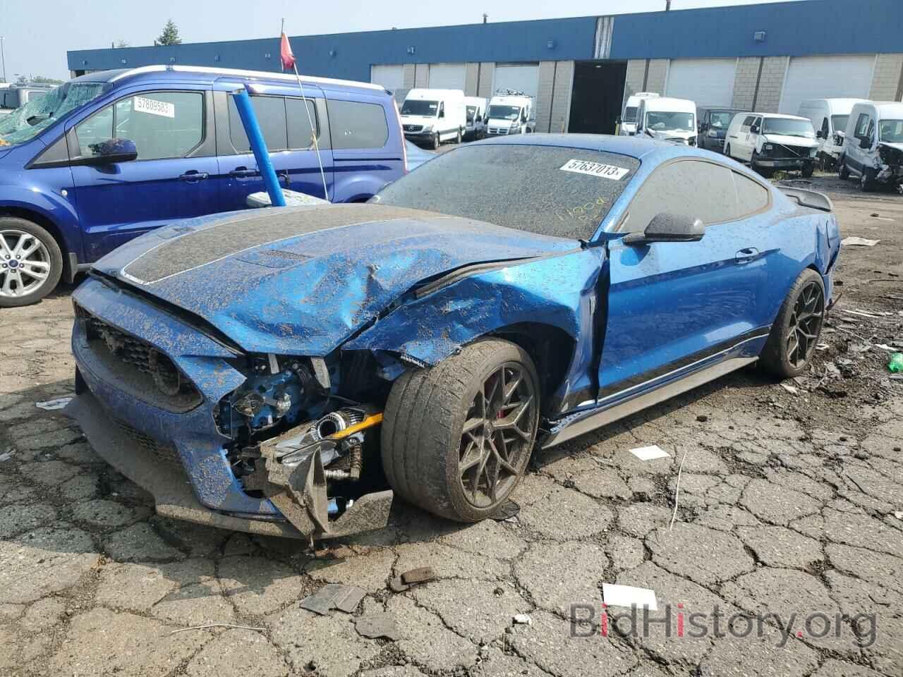 Photo 1FA6P8R09M5552716 - FORD MUSTANG 2021