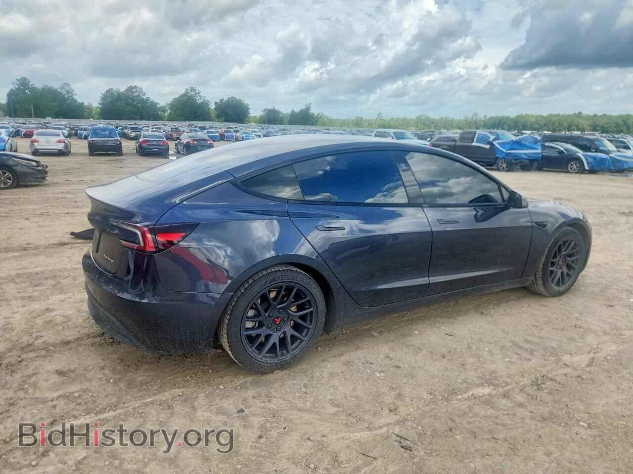 2024 TESLA MODEL 3 - VIN: 5YJ3E1EB3RF740879 - Фото 3