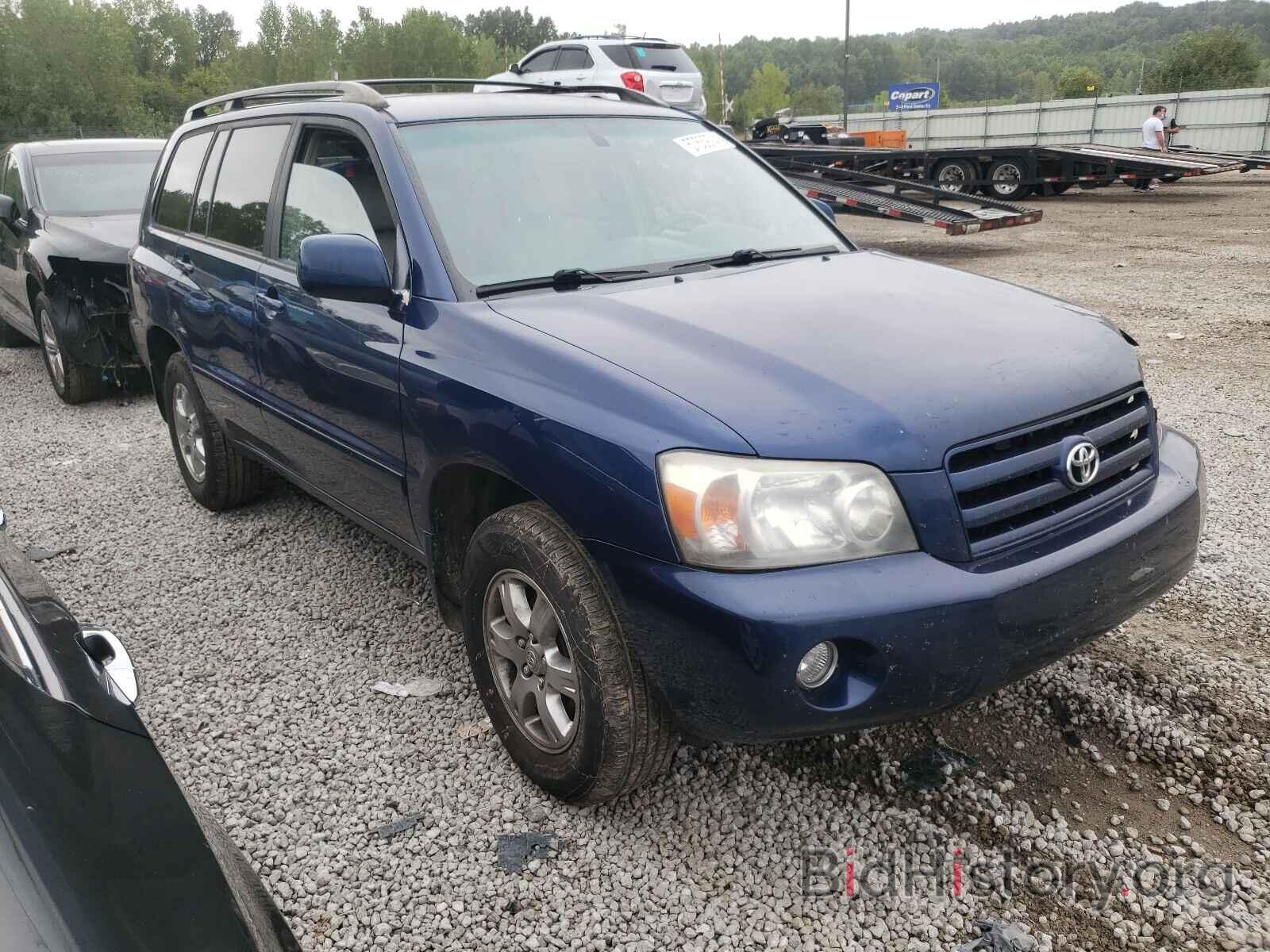 Photo JTEEP21A960152688 - TOYOTA HIGHLANDER 2006