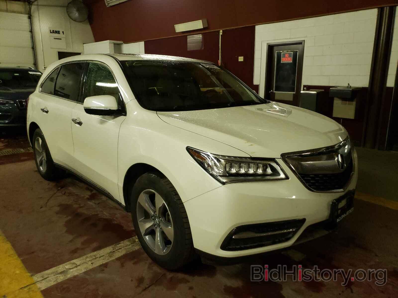 Фотография 5FRYD4H22GB022337 - ACURA MDX 2016