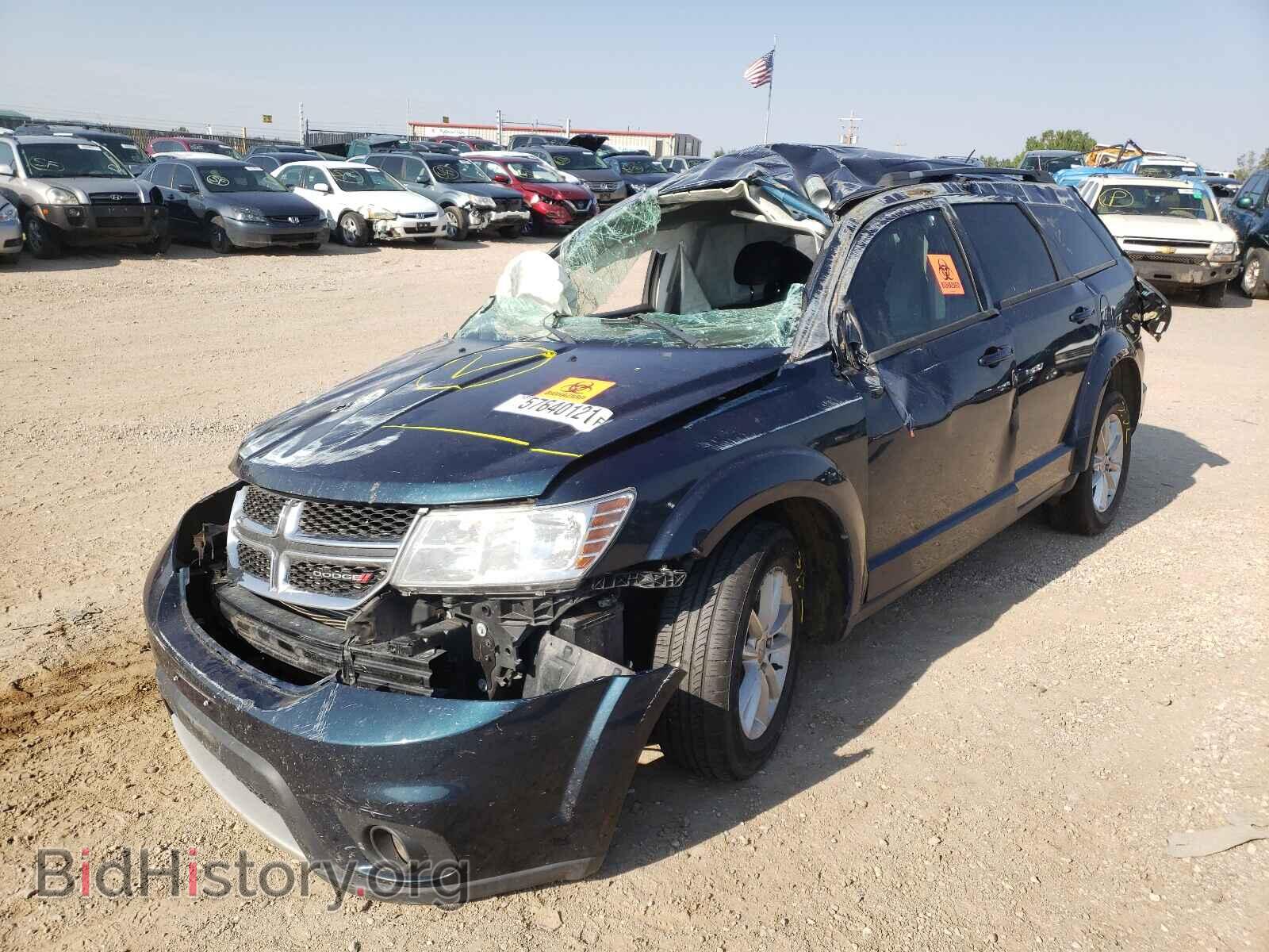 2014 DODGE JOURNEY - VIN: 3C4PDCBG5ET182559 - Фото 2