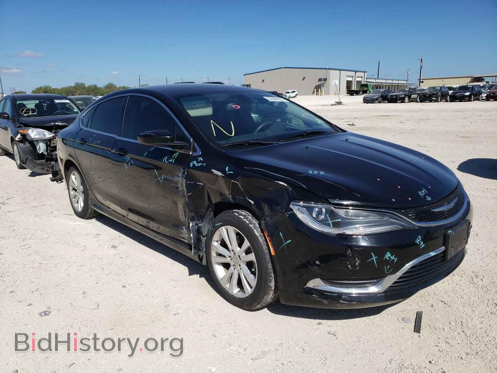Фотография 1C3CCCAB1FN605781 - CHRYSLER 200 2015