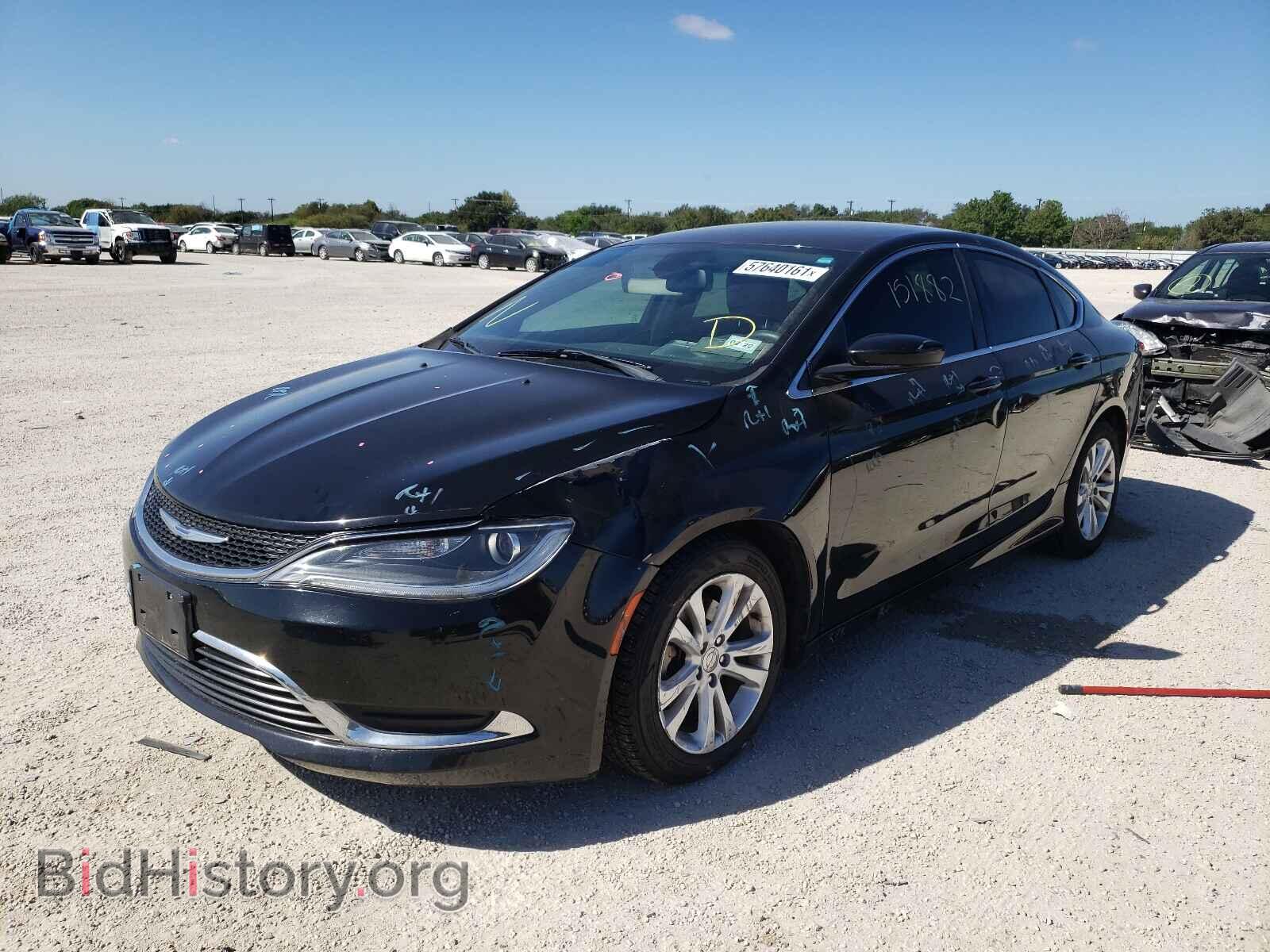 2015 CHRYSLER 200 - VIN: 1C3CCCAB1FN605781 - Фото 2