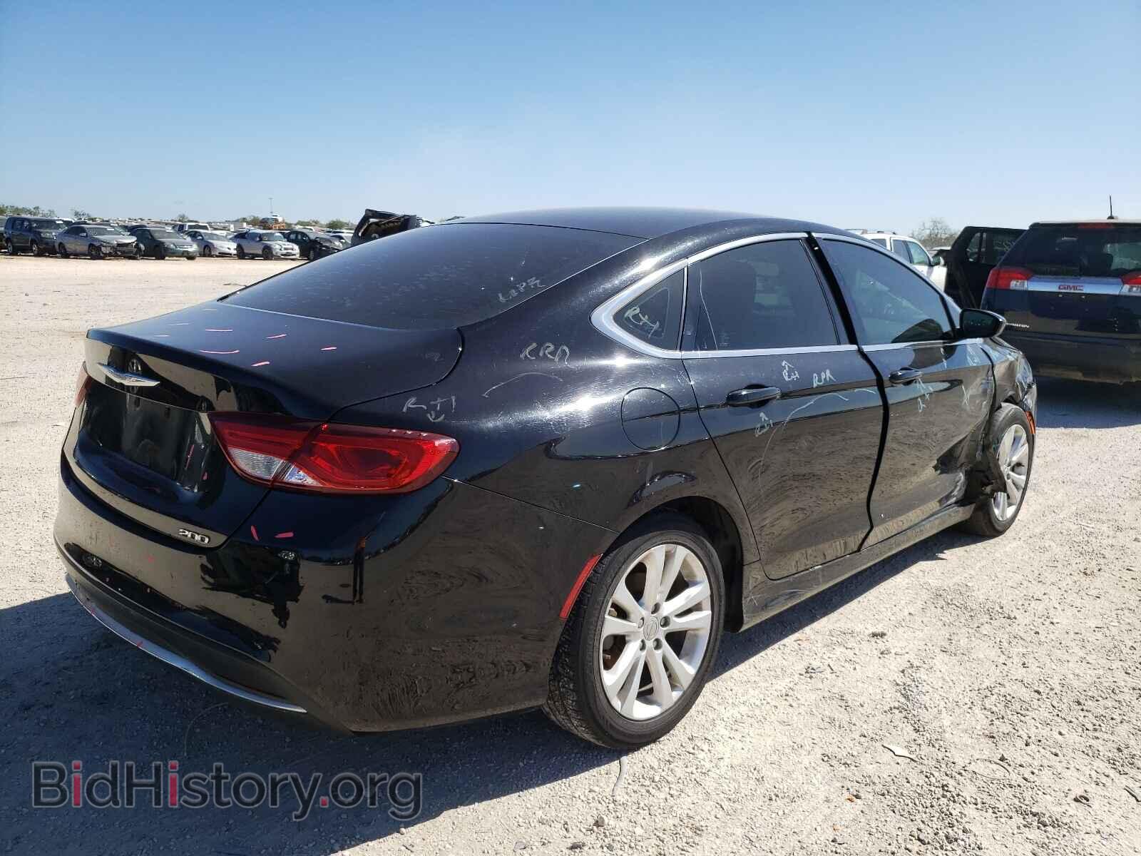 2015 CHRYSLER 200 - VIN: 1C3CCCAB1FN605781 - Фото 4