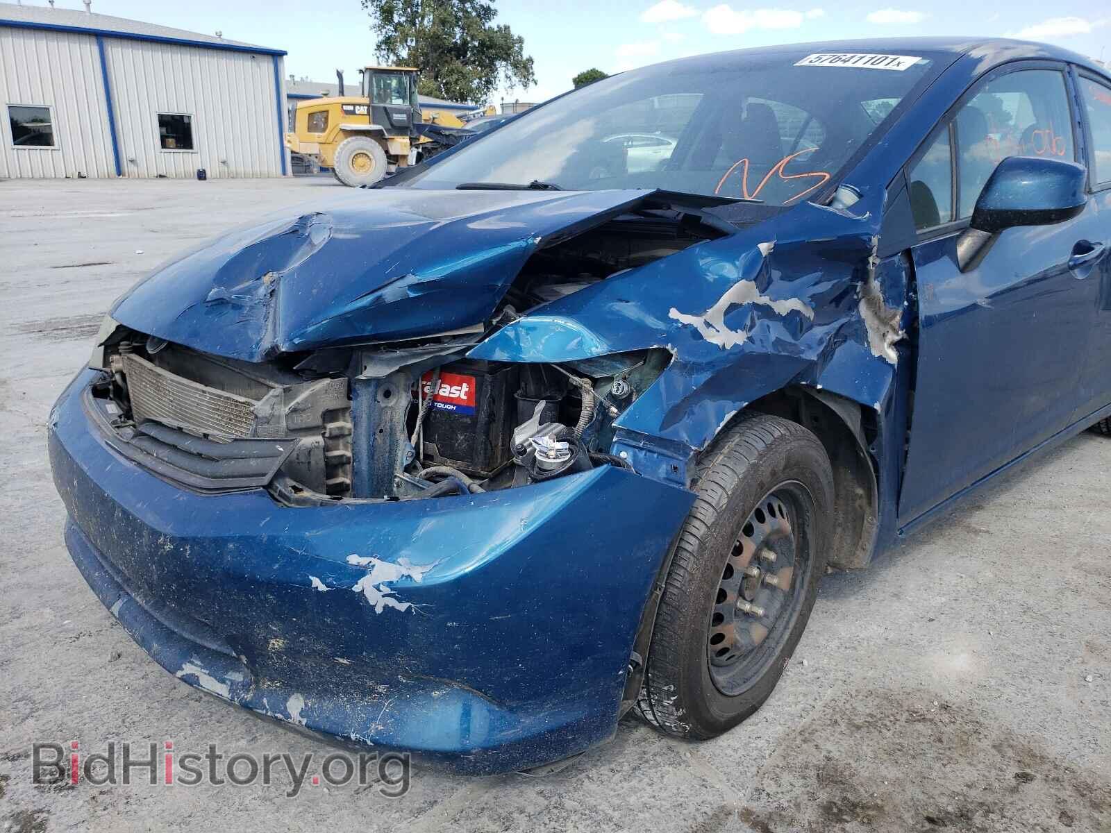 2012 HONDA CIVIC - VIN: 2HGFB2F5XCH538600 - Фото 9