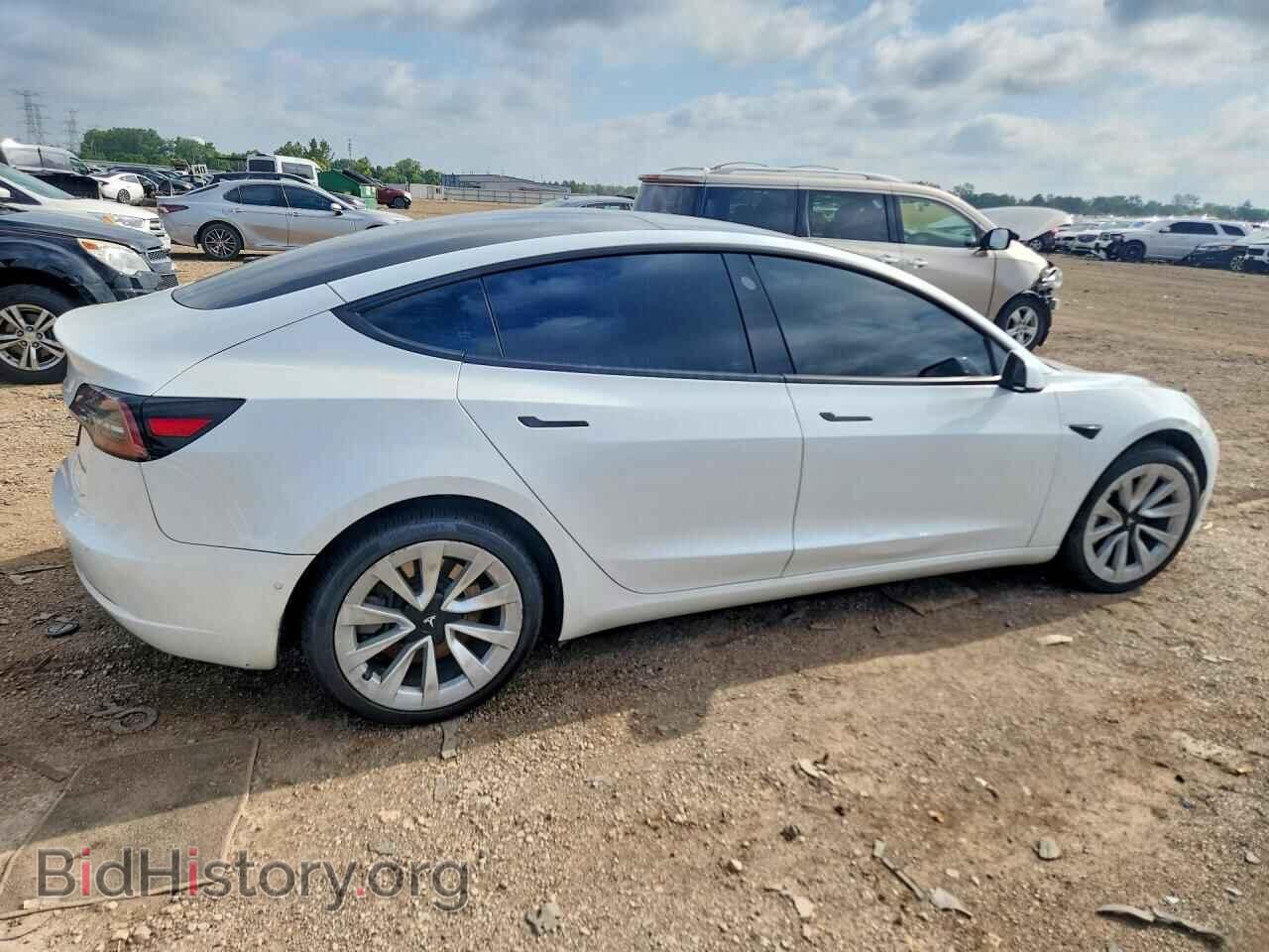 2022 TESLA MODEL 3 - VIN: 5YJ3E1EB1NF124656 - Фото 3