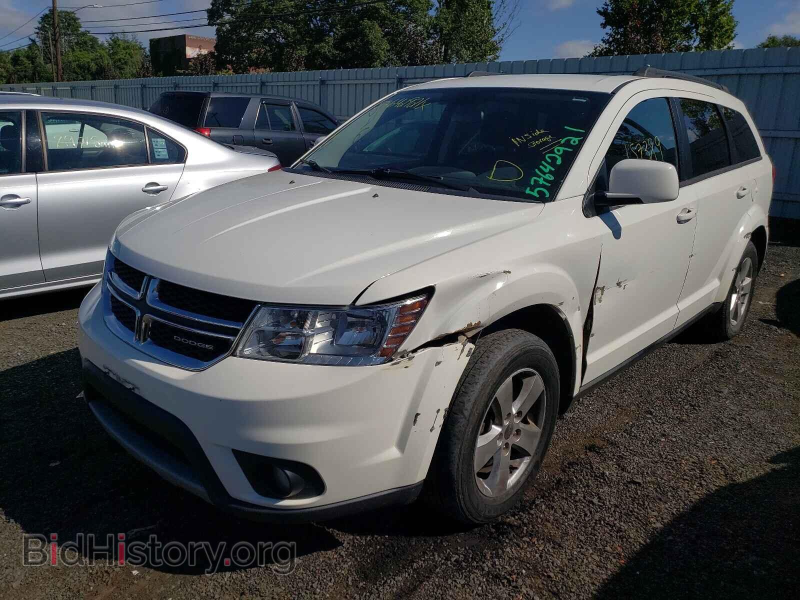 2011 DODGE JOURNEY - VIN: 3D4PG1FG6BT543222 - Фото 2