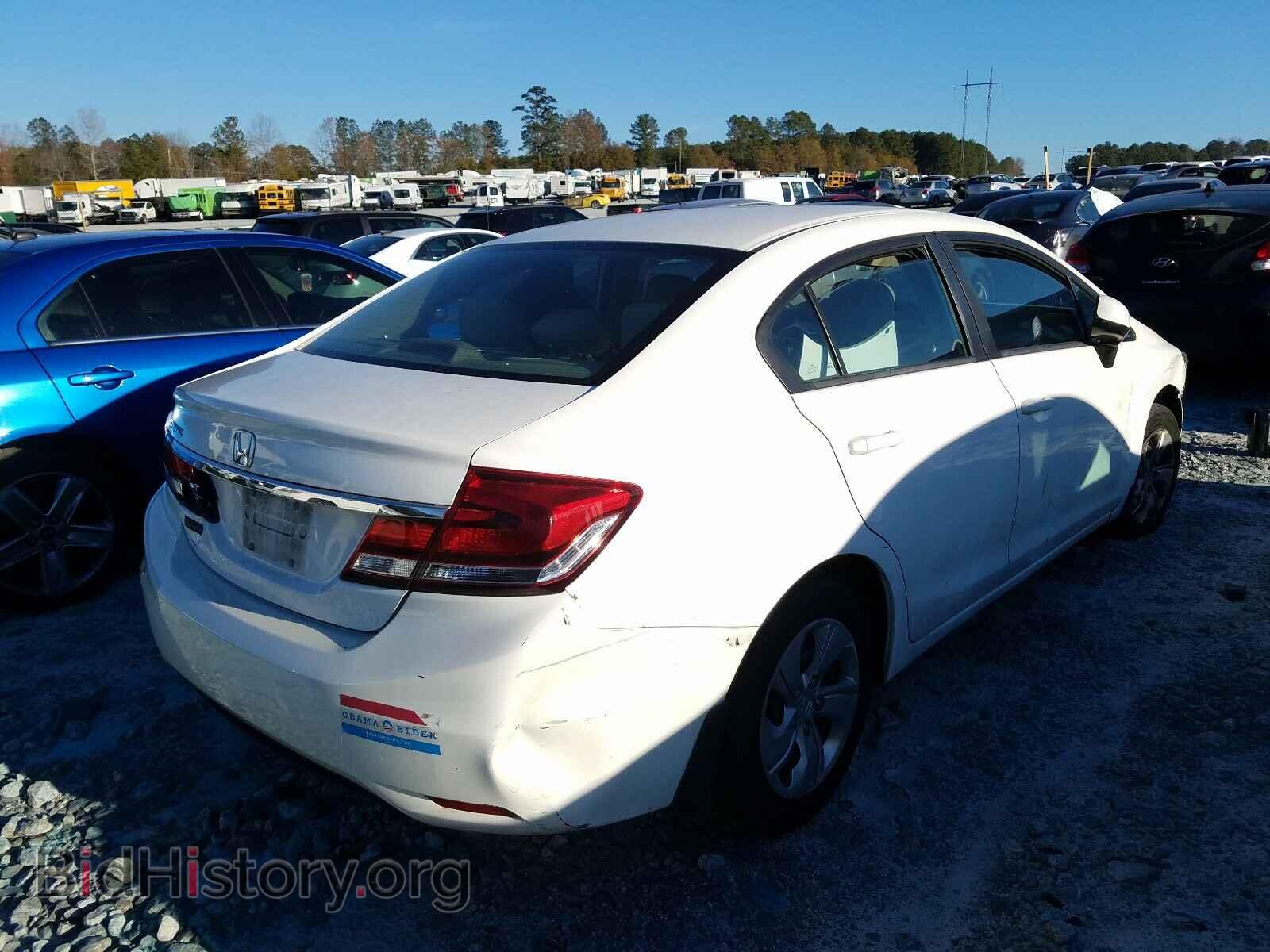 2013 HONDA CIVIC - VIN: 19XFB2F58DE058213 - Фото 4