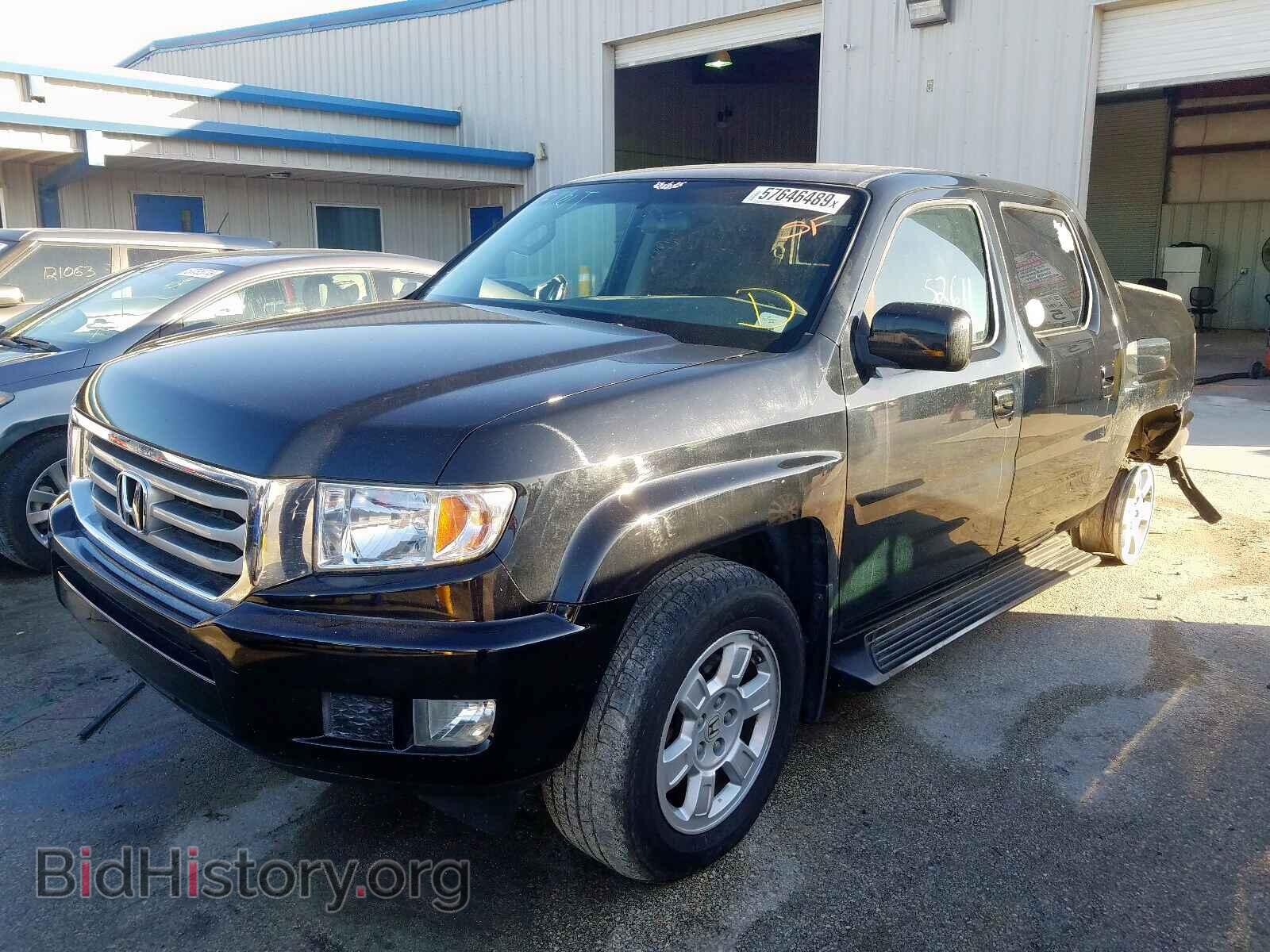 2012 HONDA RIDGELINE - VIN: 5FPYK1F47CB457883 - Фото 2
