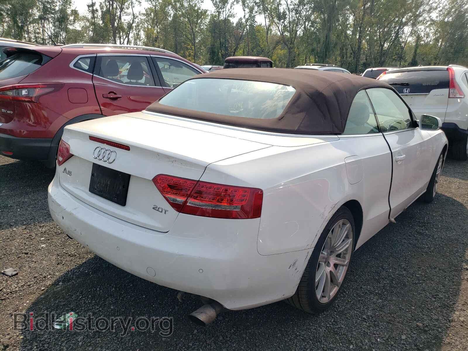 2012 AUDI A5 - VIN: WAUJFAFH6CN002975 - Фото 4