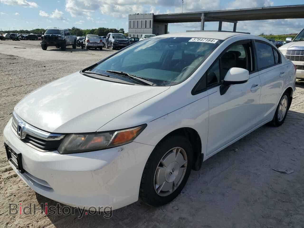 Фотография 2HGFB2F65CH554860 - HONDA CIVIC 2012