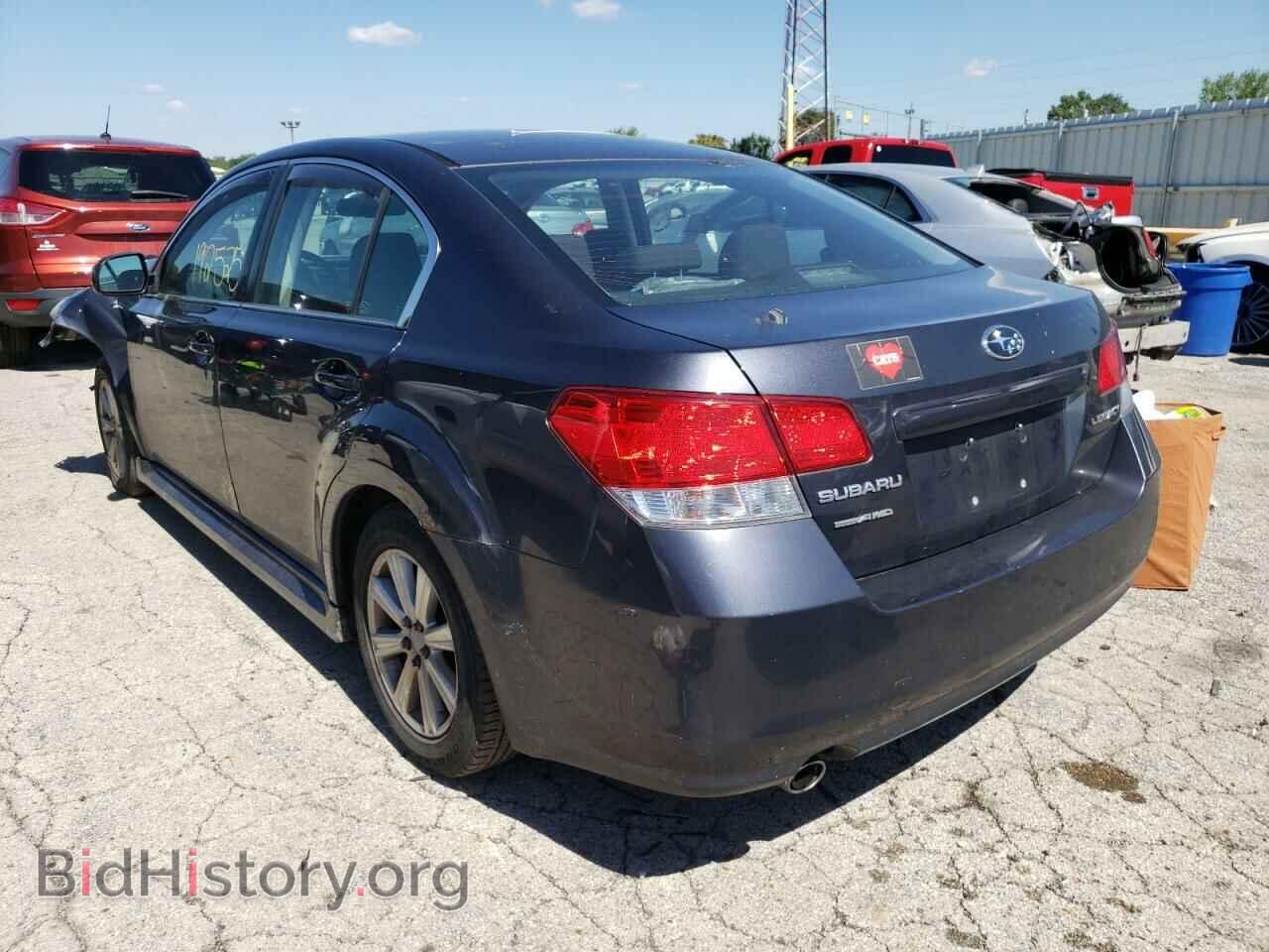 2011 SUBARU LEGACY - VIN: 4S3BMCB62B3220581 - Фото 3