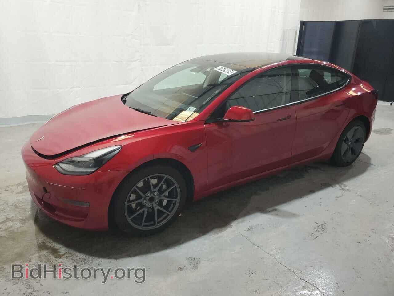 Photo 5YJ3E1EA9NF188208 - TESLA MODEL 3 2022