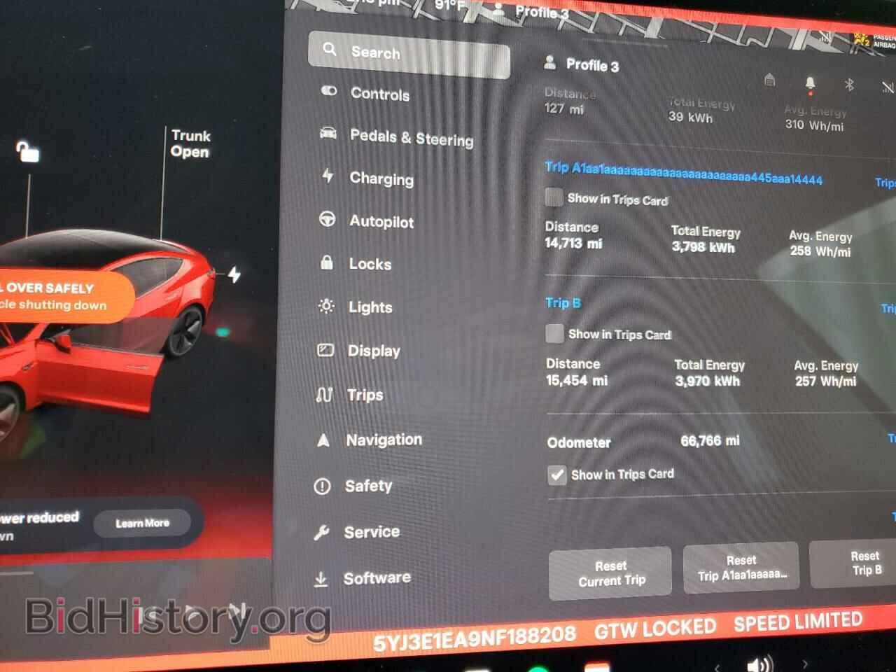 2022 TESLA MODEL 3 - VIN: 5YJ3E1EA9NF188208 - Photo 9