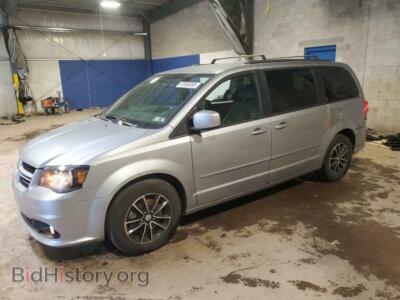 2016 Dodge CARAVAN R/T, серебристый — VIN 2C4RDGEG6GR363719, Copart