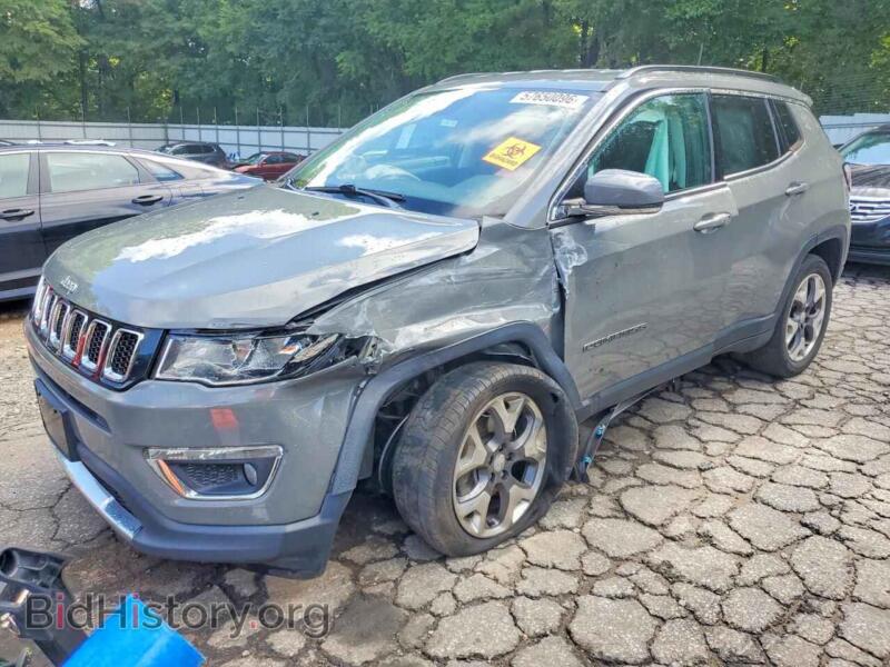 2020 Jeep COMPASS Limited (VIN 3C4NJDCB9LT137050) — photo 1 of 12, Copart, damage: front end