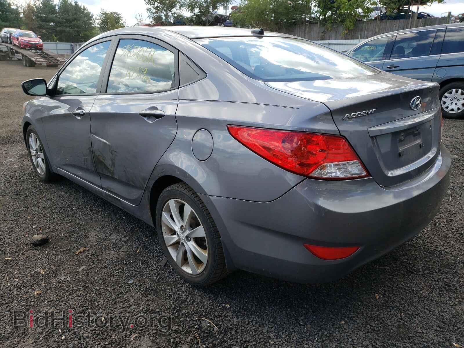 2014 HYUNDAI ACCENT - VIN: KMHCU4AE3EU617052 - Фото 3