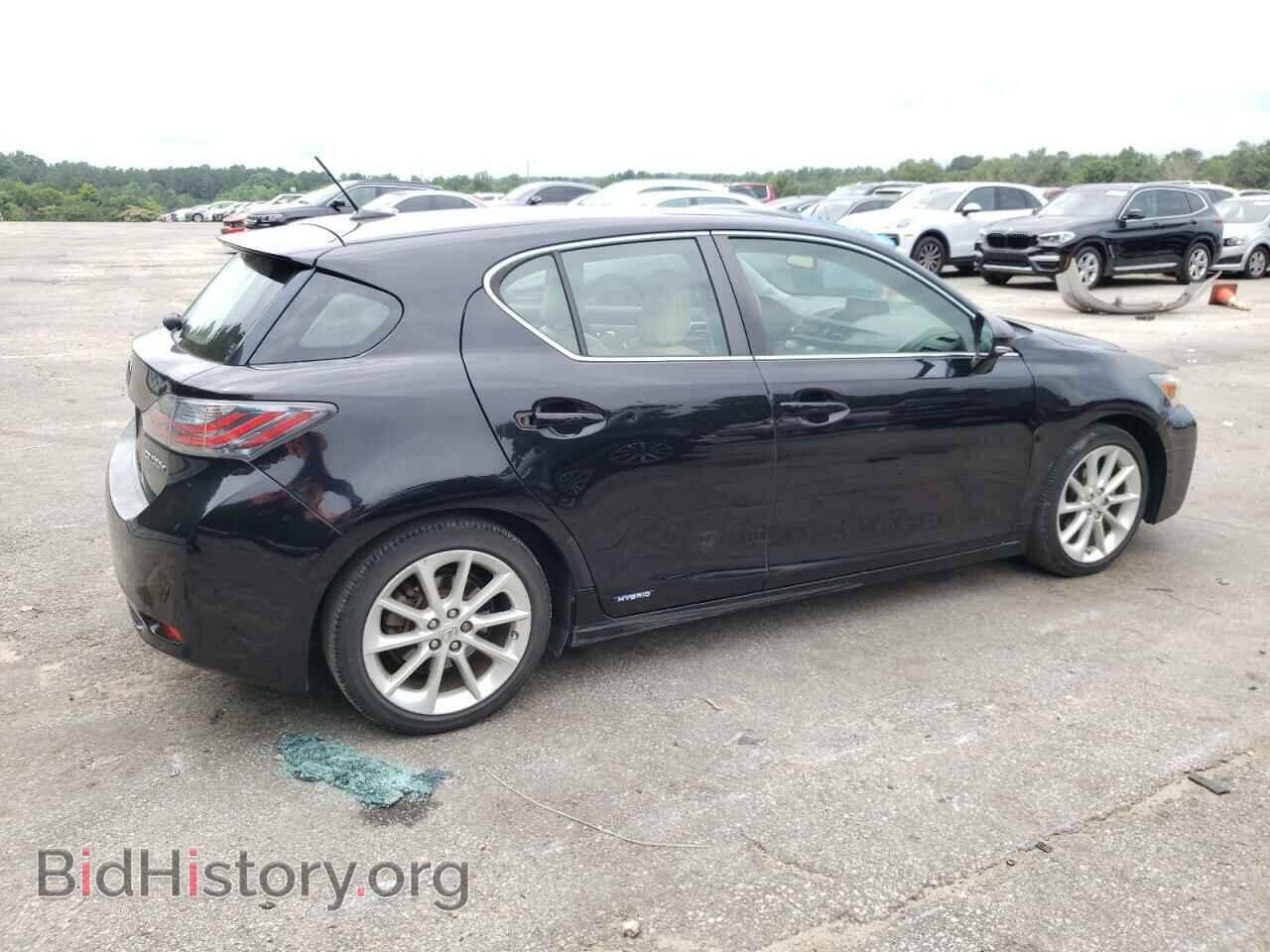 2011 LEXUS CT 200 - VIN: JTHKD5BH4B2037054 - Фото 3
