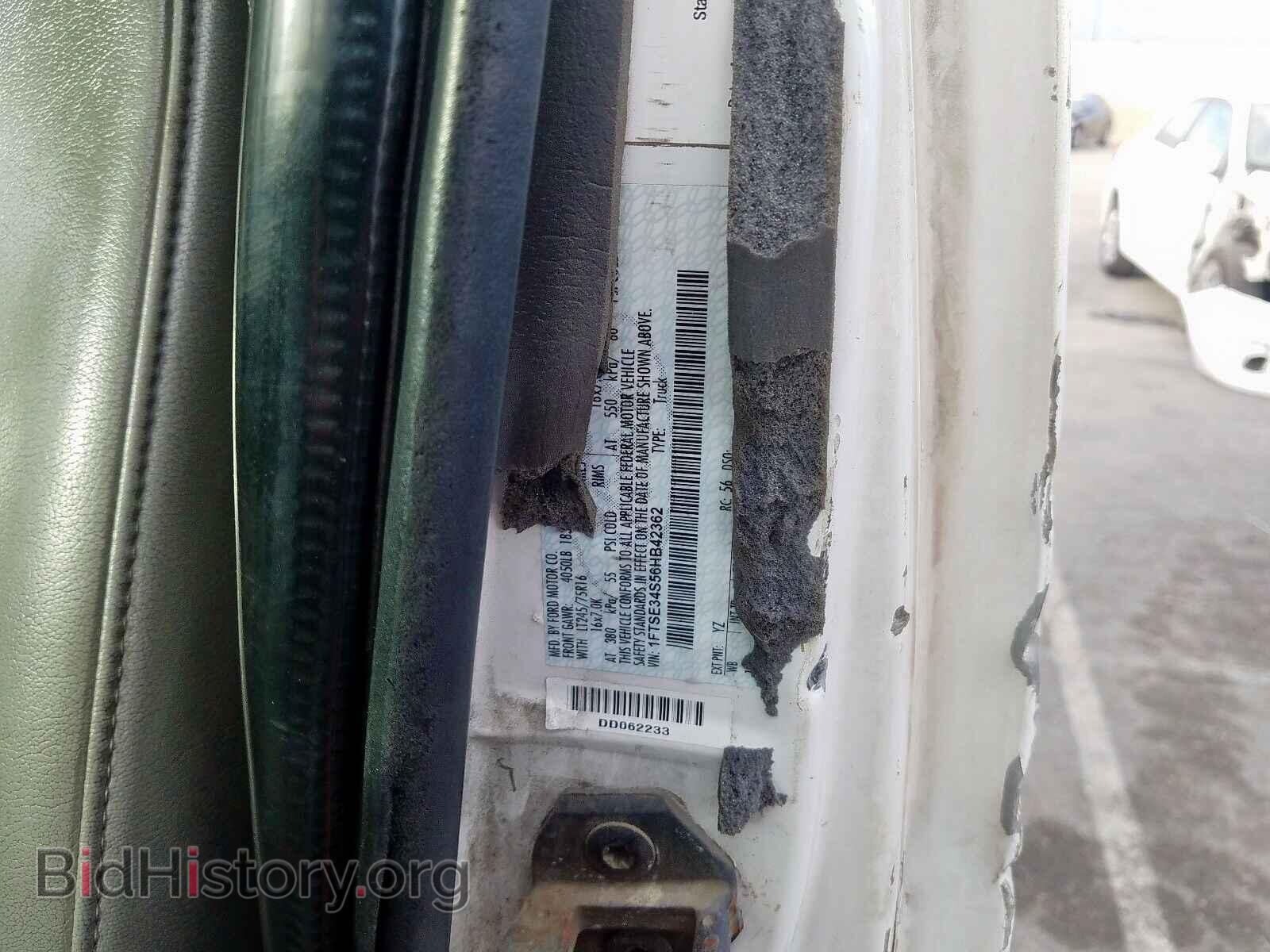 2006 FORD ECONOLINE - VIN: 1FTSE34S56HB42362 - Фото 10