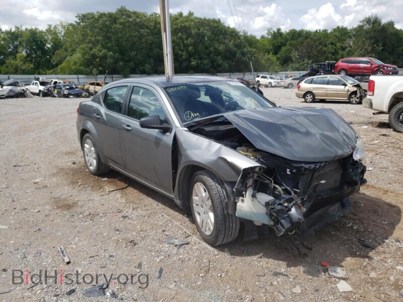 2013 Dodge AVENGER Avenger SE (VIN 1C3CDZAB8DN582593) — фото 1 из 10, Copart, повреждение: передняя часть