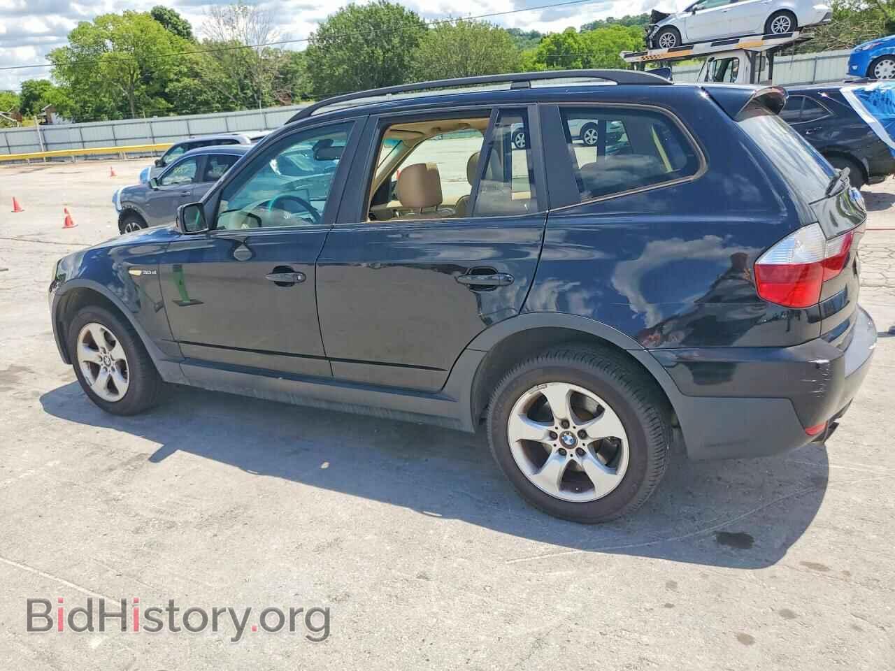 2007 BMW X3 - VIN: WBXPC93447WF01835 - Фото 2