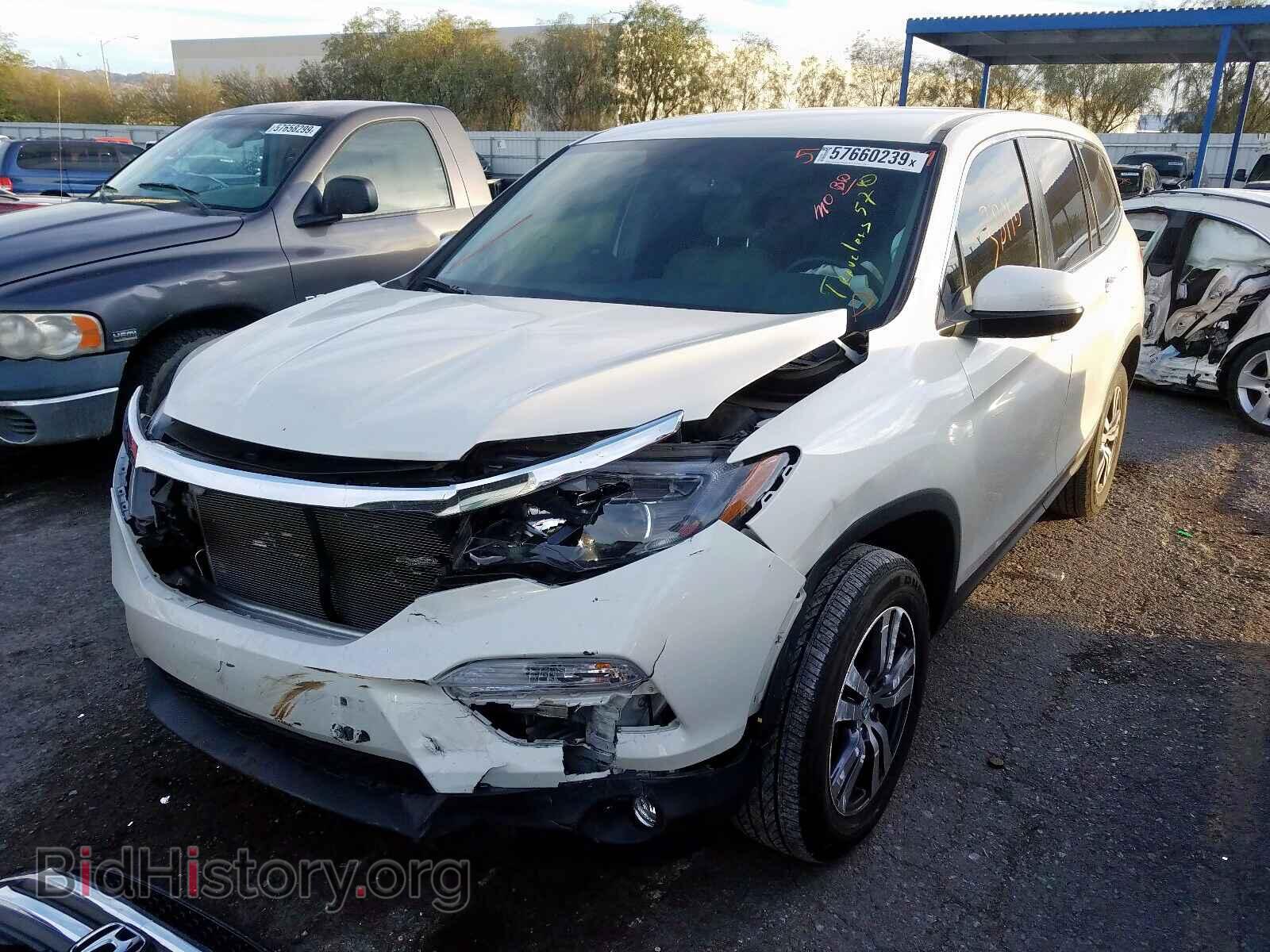 2016 HONDA PILOT - VIN: 5FNYF5H39GB055765 - Photo 2
