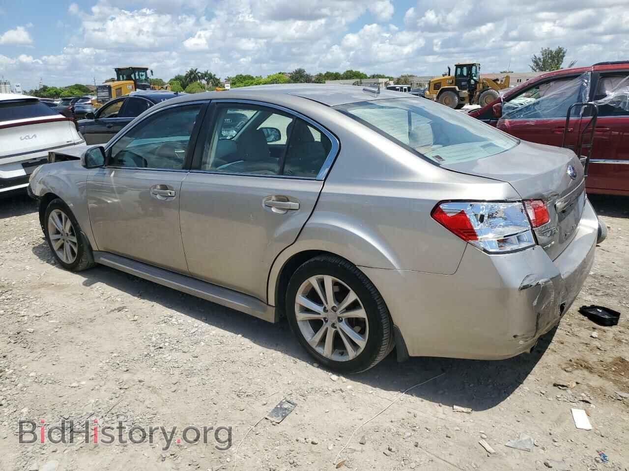 2014 SUBARU LEGACY - VIN: 4S3BMBD64E3025593 - Фото 2