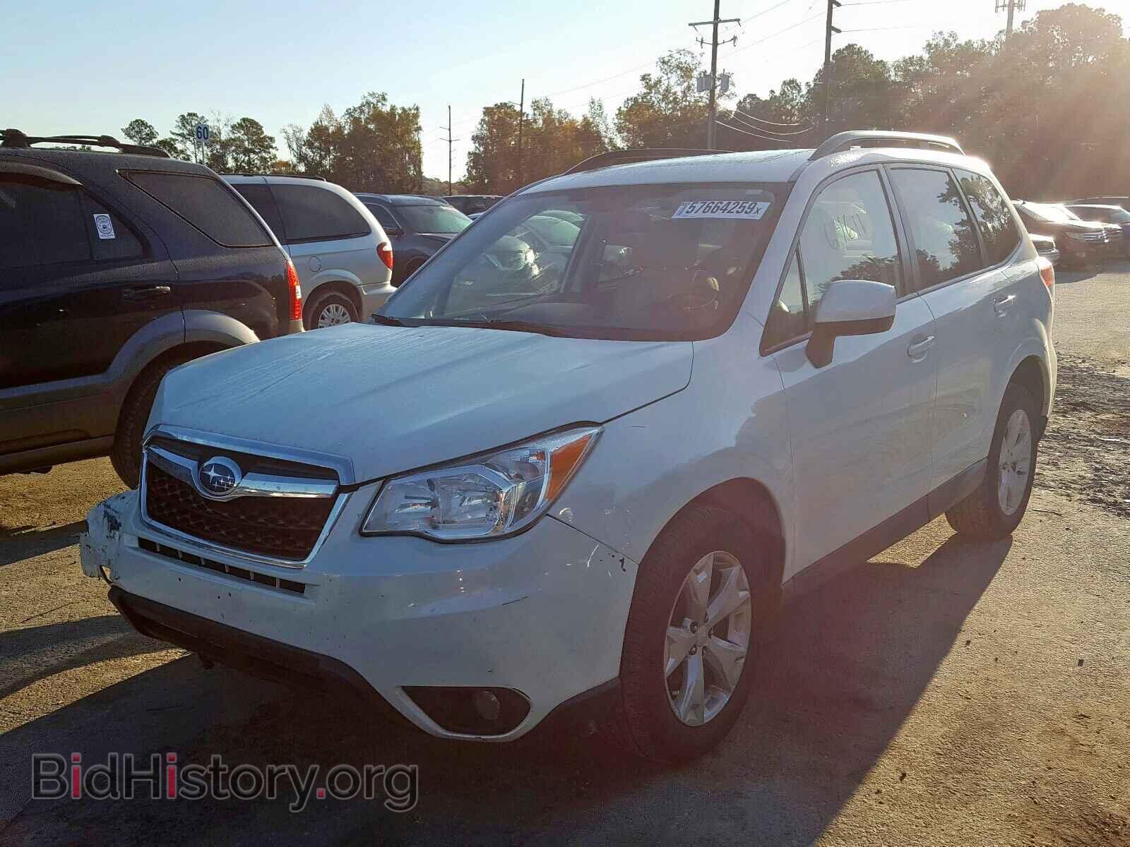 2016 SUBARU FORESTER - VIN: JF2SJAFC8GH423936 - Фото 2