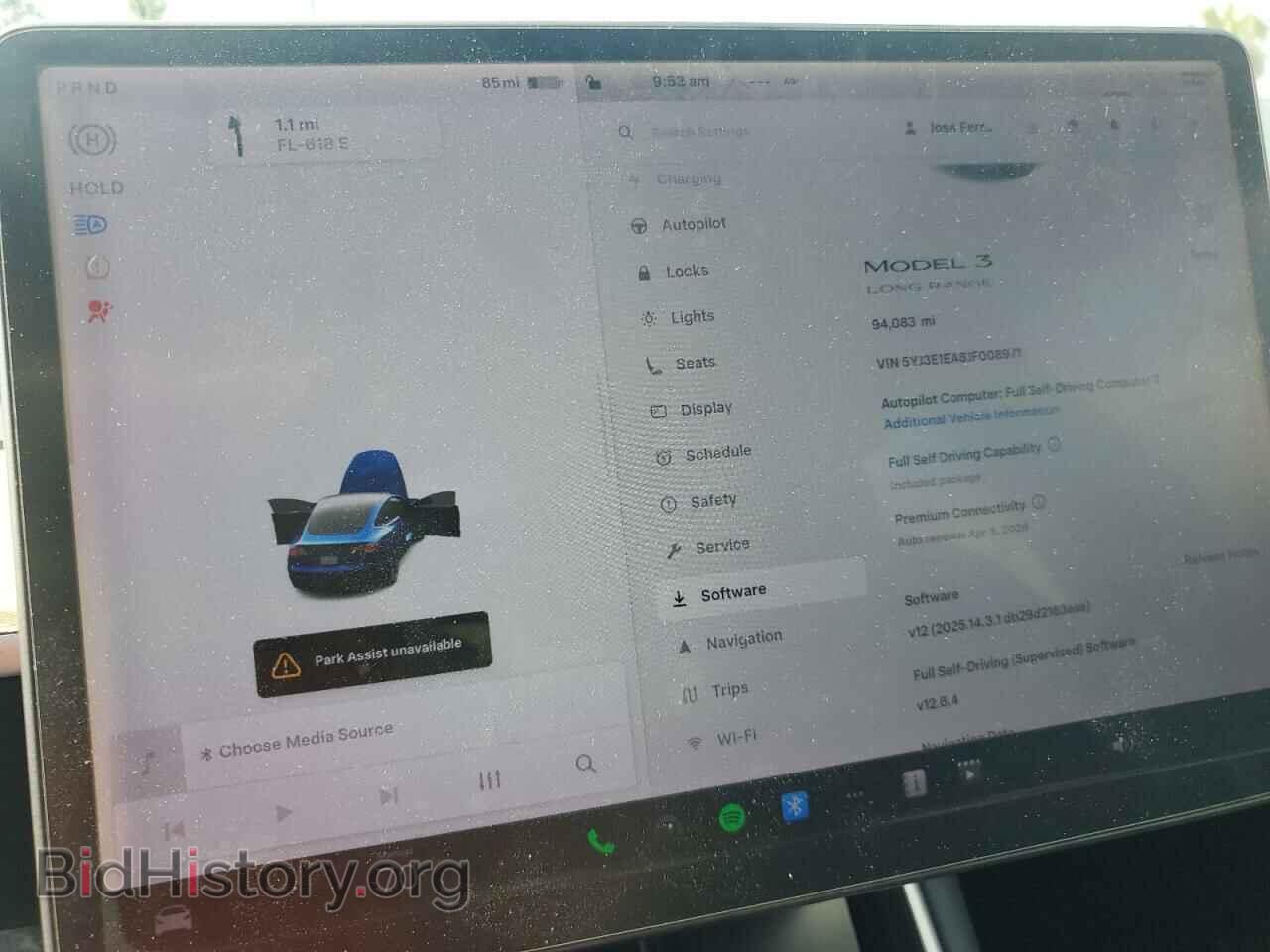 2018 TESLA MODEL 3 - VIN: 5YJ3E1EA8JF008971 - Photo 9