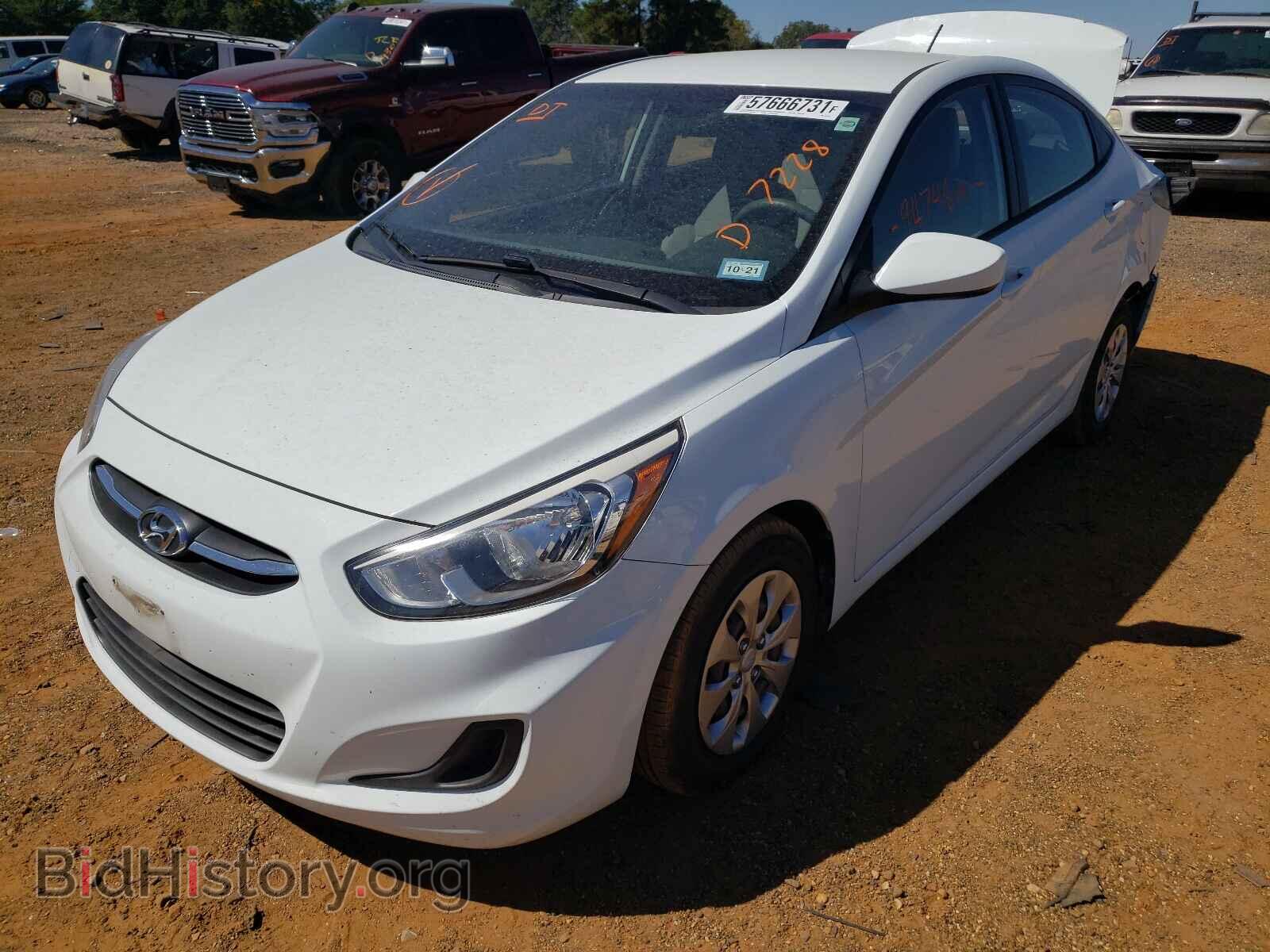 2015 HYUNDAI ACCENT - VIN: KMHCT4AE2FU857228 - Фото 2