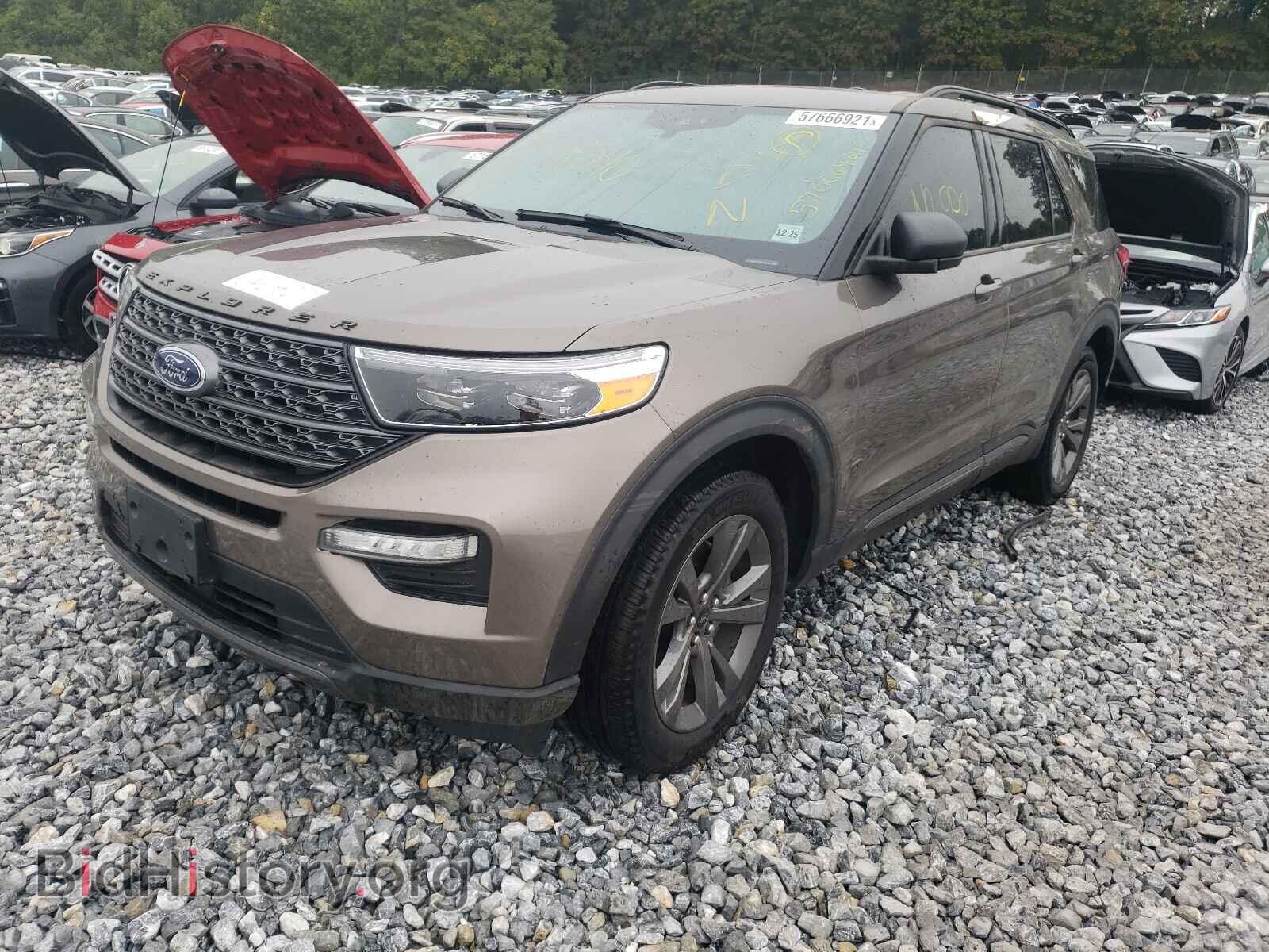 2021 FORD EXPLORER - VIN: 1FMSK8DH8MGA48310 - Фото 2