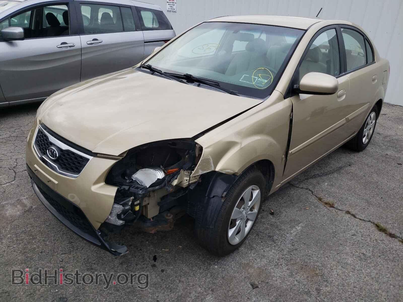 2010 KIA RIO - VIN: KNADH4A39A6637801 - Фото 2