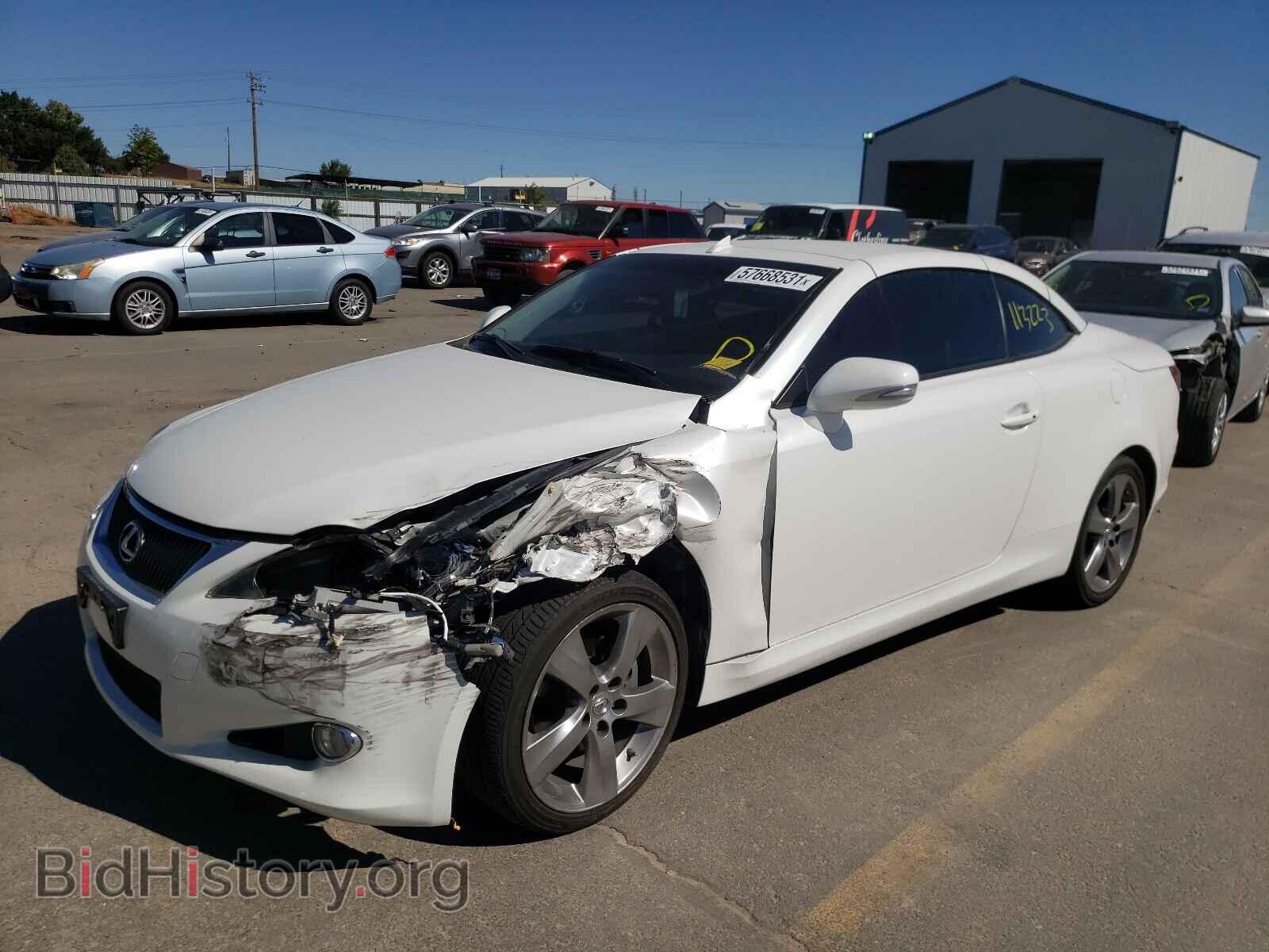 2011 LEXUS IS - VIN: JTHFF2C26B2514927 - Фото 2