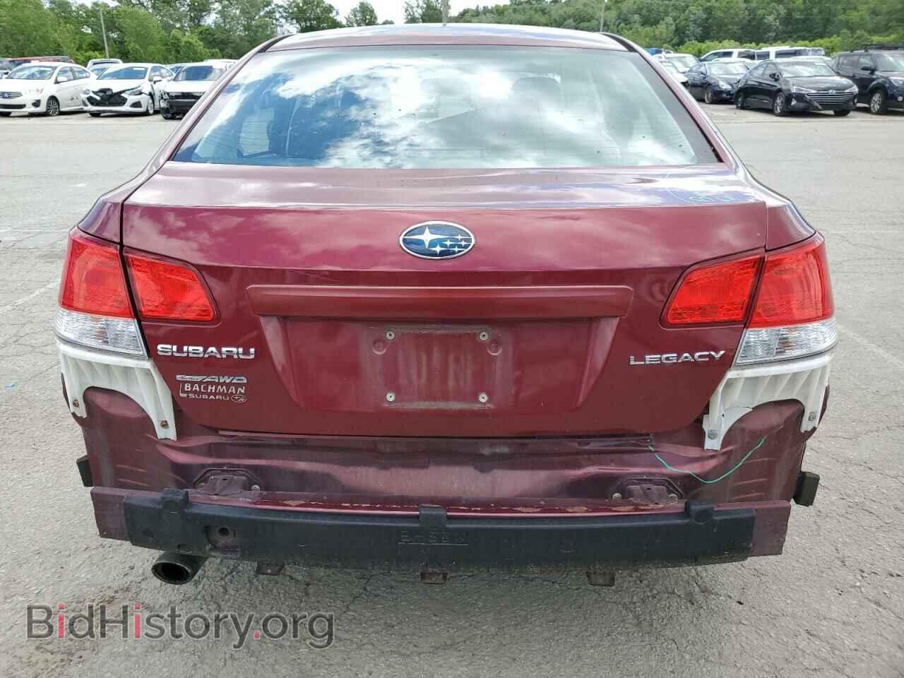 2012 SUBARU LEGACY - VIN: 4S3BMCC66C3033148 - Фото 6