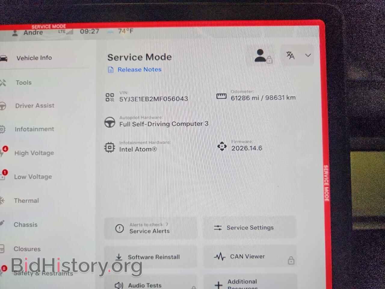 2021 TESLA MODEL 3 - VIN: 5YJ3E1EB2MF056043 - Фото 9