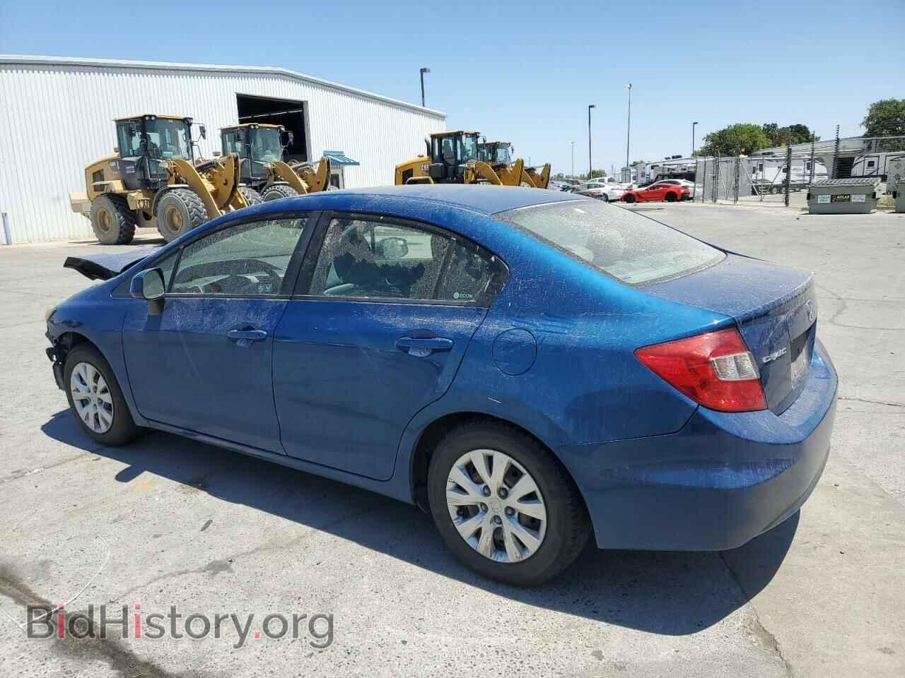 2012 HONDA CIVIC - VIN: 2HGFB2F50CH579723 - Фото 2