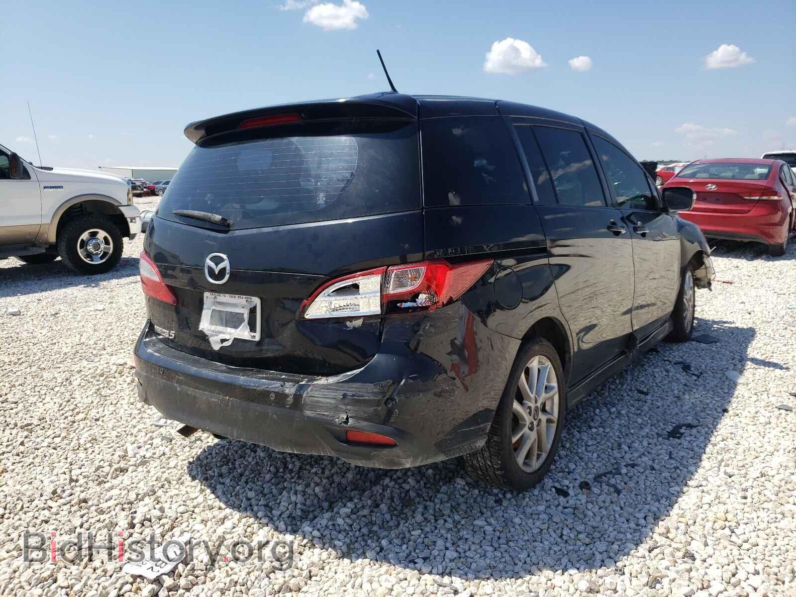 2014 MAZDA 5 - VIN: JM1CW2CL9E0167185 - Фото 4