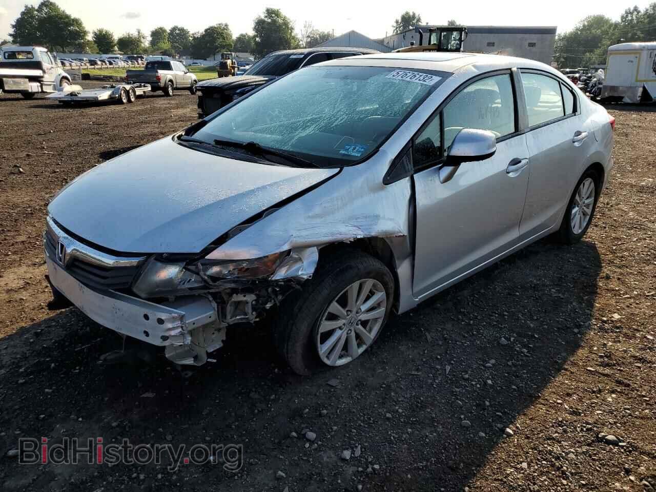 2012 HONDA CIVIC - VIN: 2HGFB2F80CH317789 - Фото 2