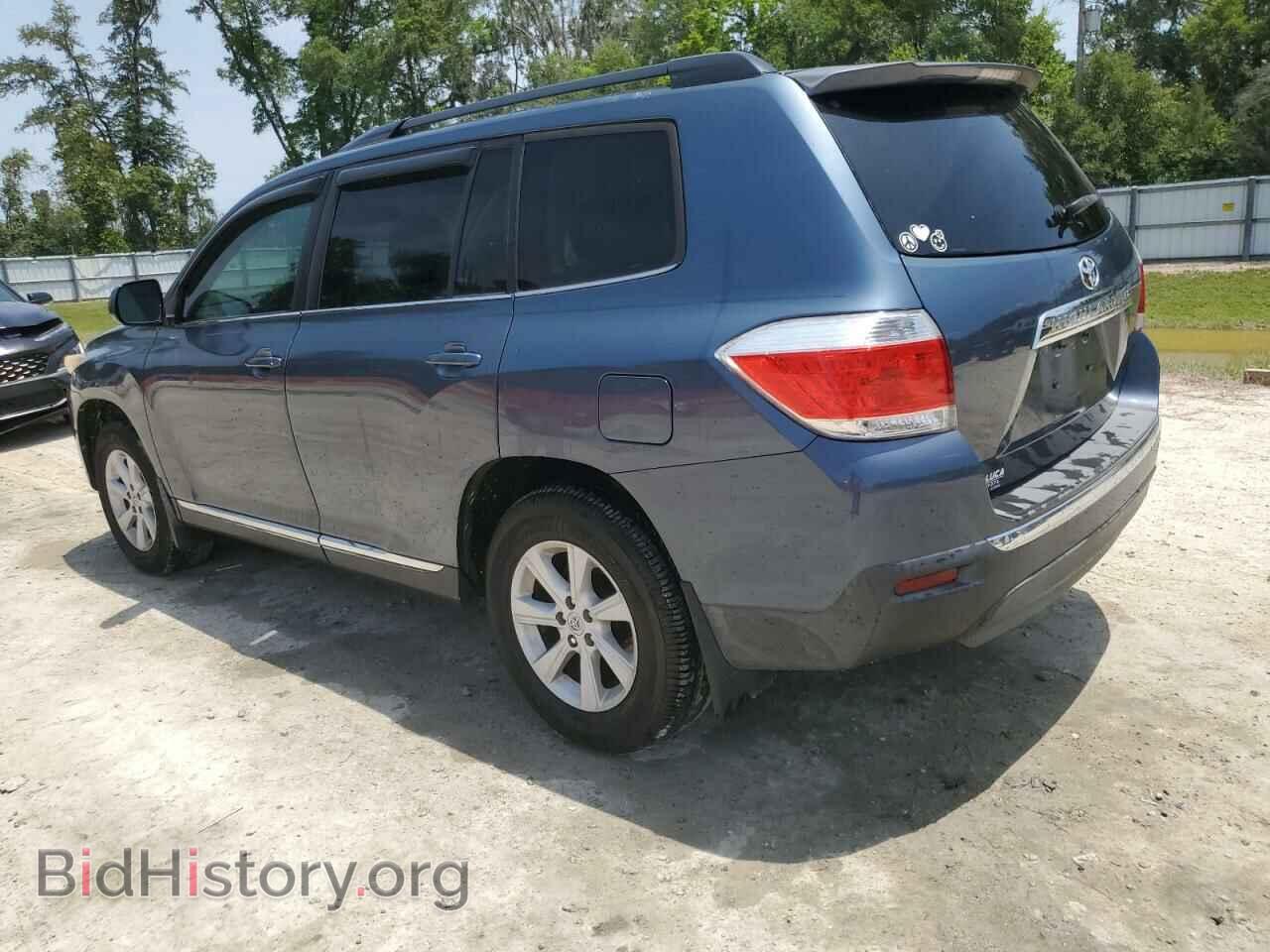2013 TOYOTA HIGHLANDER - VIN: 5TDZK3EH8DS123131 - Фото 2
