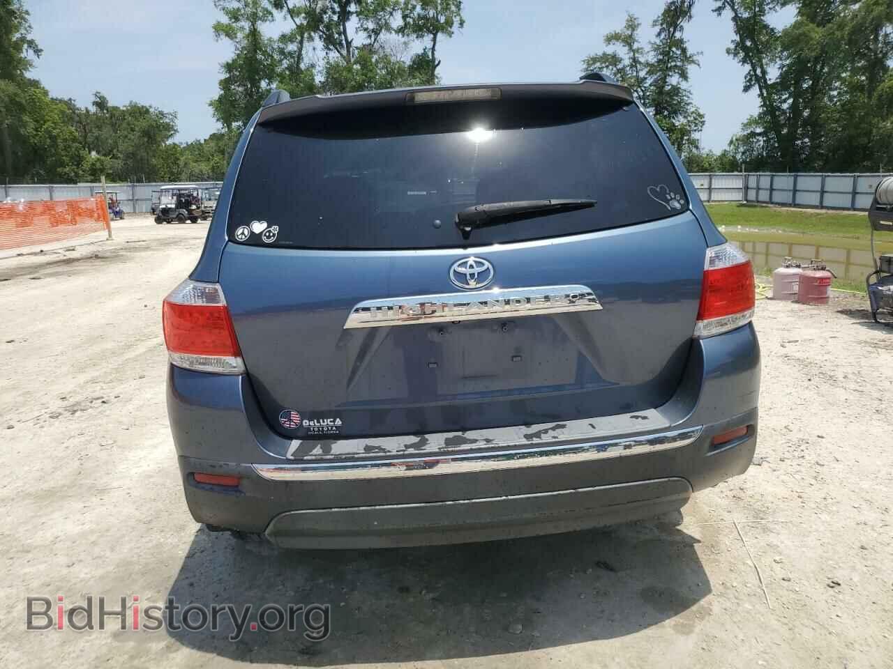 2013 TOYOTA HIGHLANDER - VIN: 5TDZK3EH8DS123131 - Фото 6