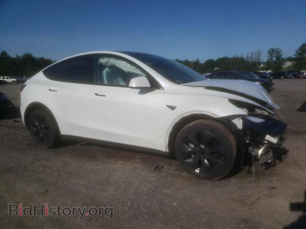 2024 TESLA MODEL Y - VIN: 7SAYGDEE1RA319402 - Фото 4