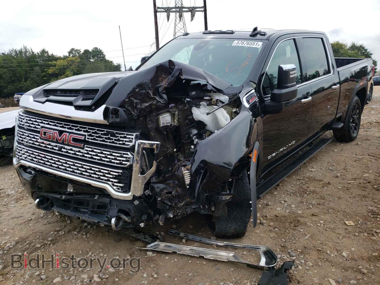 2021 GMC SIERRA - VIN: 1GT49REY0MF133404 - Фото 2