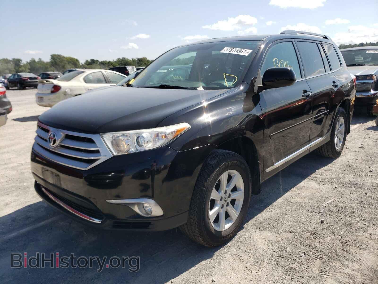 2012 TOYOTA HIGHLANDER - VIN: 5TDBK3EH2CS164113 - Фото 2