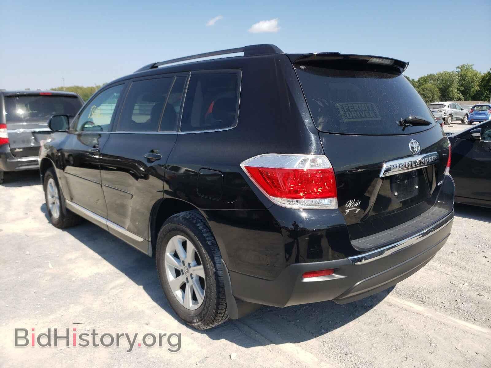 2012 TOYOTA HIGHLANDER - VIN: 5TDBK3EH2CS164113 - Фото 3