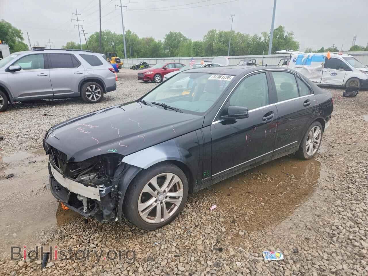 Фотография WDDGF8BB4CR229927 - MERCEDES-BENZ C-CLASS 2012