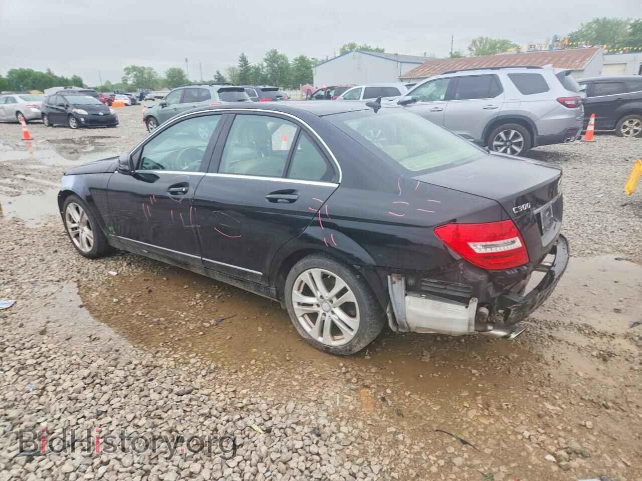 2012 MERCEDES-BENZ C-CLASS - VIN: WDDGF8BB4CR229927 - Фото 2